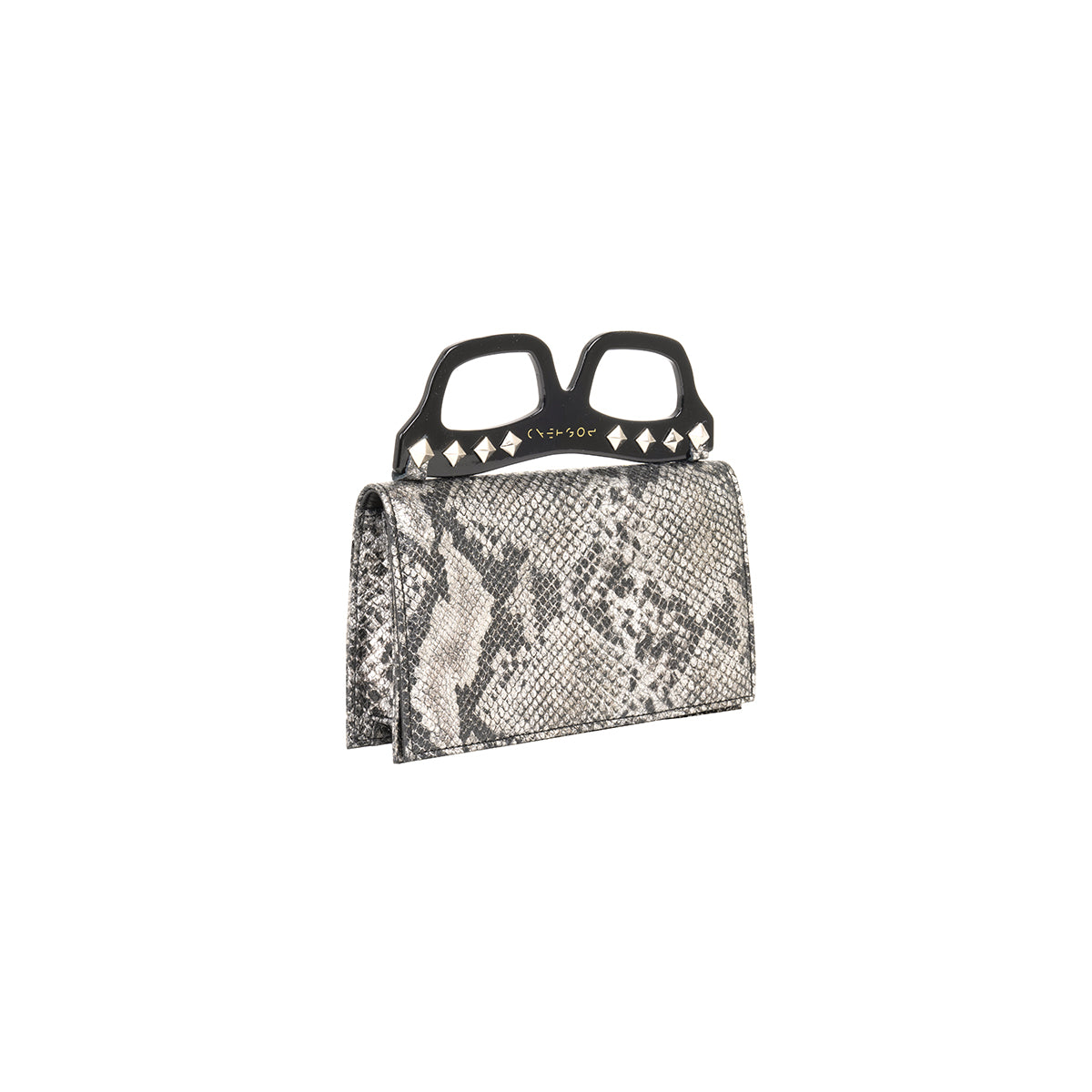 Freak Of Nature Clutch-Bag  argento