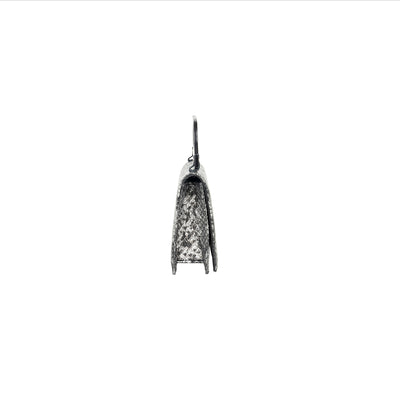 Freak Of Nature Clutch-Bag  argento