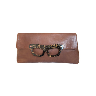 Maxi Pochette Big Lucy Cuoio scuro