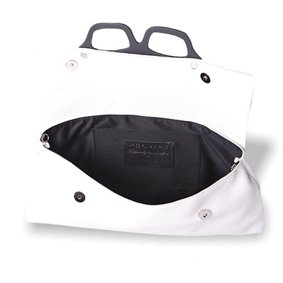 Maxi Pochette Big Lucy Bianco latte