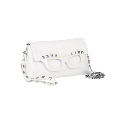 Pochette Little Lucy Not That Kind bianca/argento