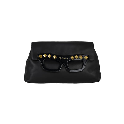 Pochette Little Lucy Not That Kind Nera/Oro