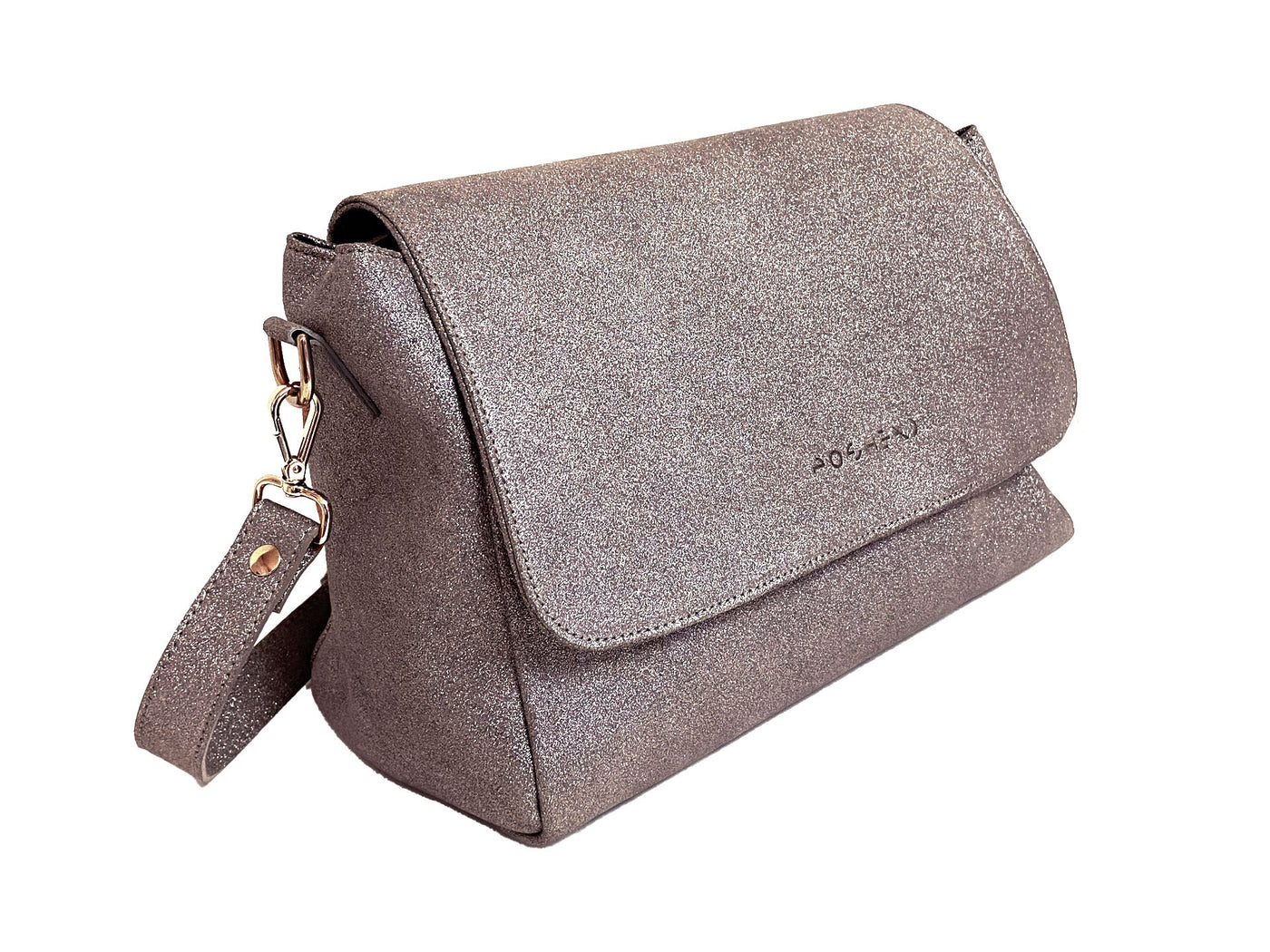 Borsa a tracolla glitter
